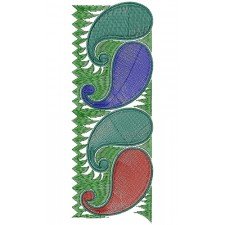 Embroidery Lace Border Designs 11082