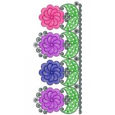 Lace Design Embroidery Machine 11083
