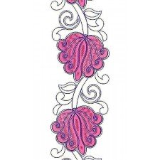 Simple Border Embroidery Design