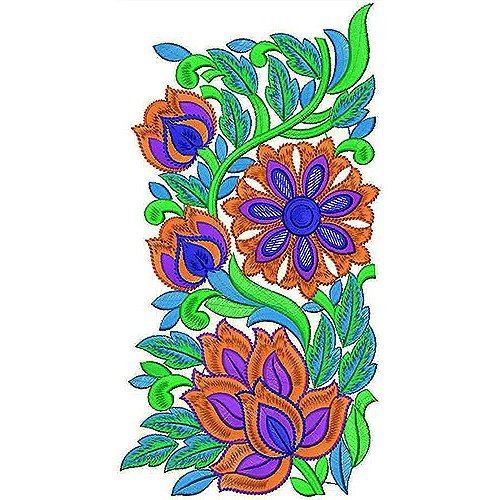 Saree Lace Embroidery Design