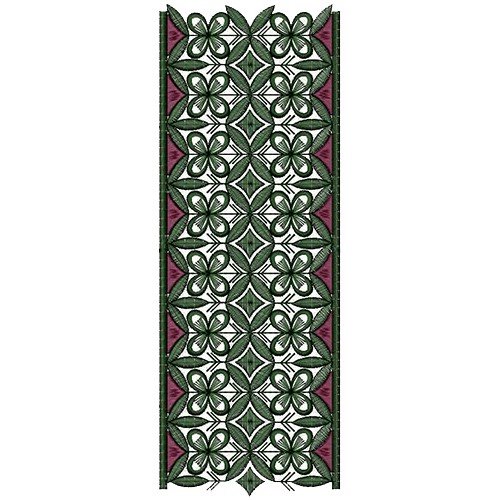 Lace Embroidery Design 12483