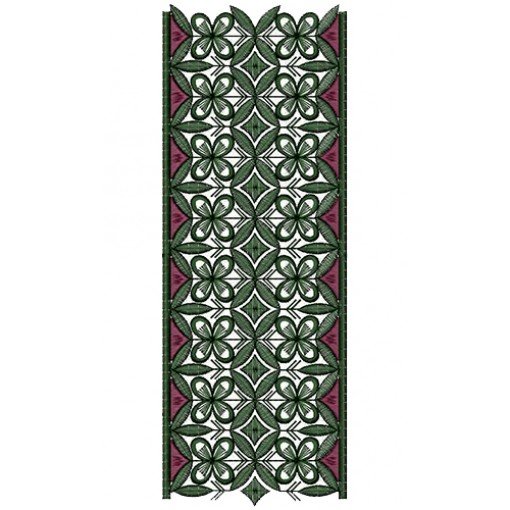 Lace Embroidery Design 12483
