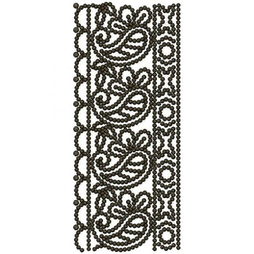 Stars Stitch Lace Design 12490