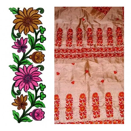 Fine Antique Lace Embroidery Design 12513