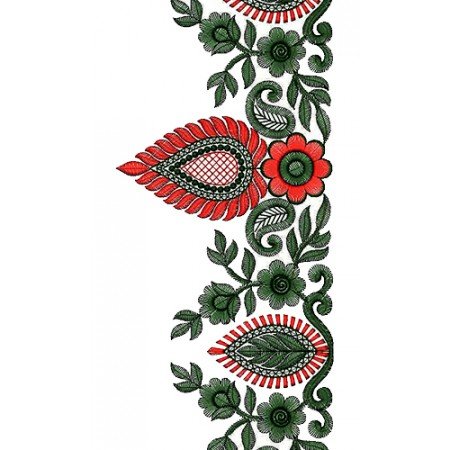 Advanced Lace Embroidery Design 12516