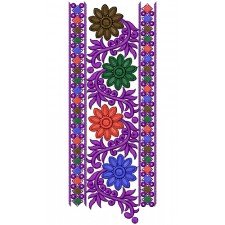 Lace Embroidery Design 12687