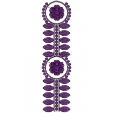 Lace Embroidery Design 12690