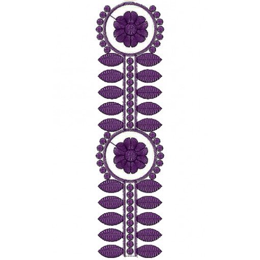 Lace Embroidery Design 12690