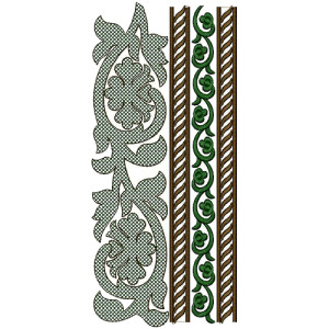 Lace Embroidery Design 12692