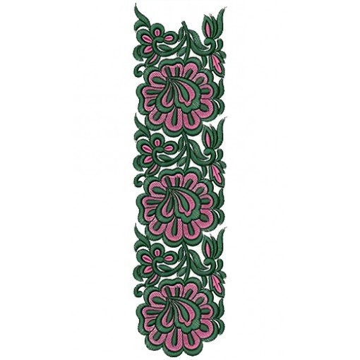 Lace Embroidery Design 12701