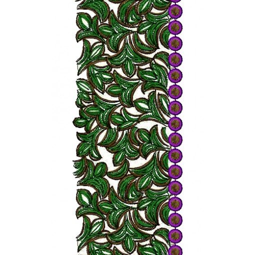 Lace Embroidery Design 12703