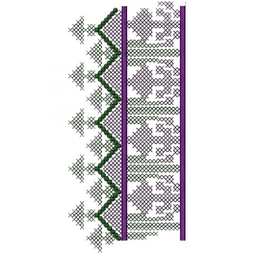 Lace Embroidery Design 12707