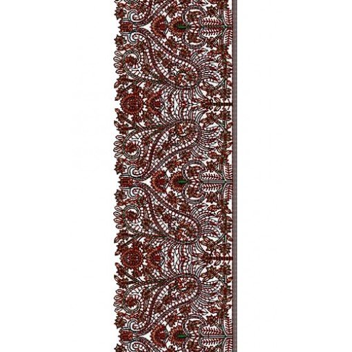 Lace Embroidery Design 12861