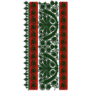 Lace Embroidery Design 12876