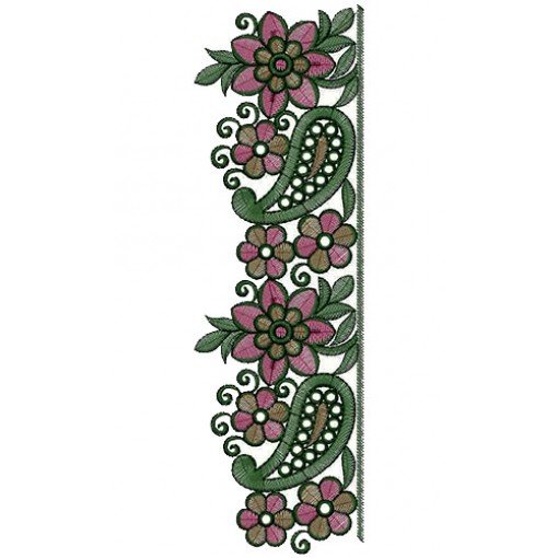Lace Embroidery Design 12890