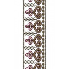 Lace Embroidery Design 12897