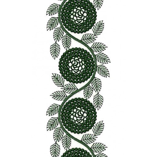 Lace Embroidery Design 13165