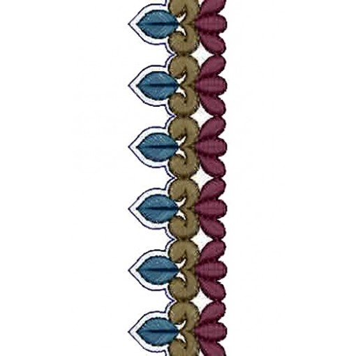Lace Embroidery Design 13208