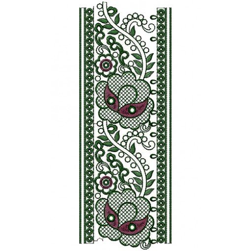 Lace Embroidery Design 13221
