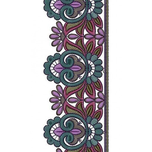 250 Area Lace Embroidery Design