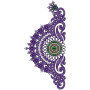 Princess Crown Embroidery Design For MultiHead Embroidery Machine