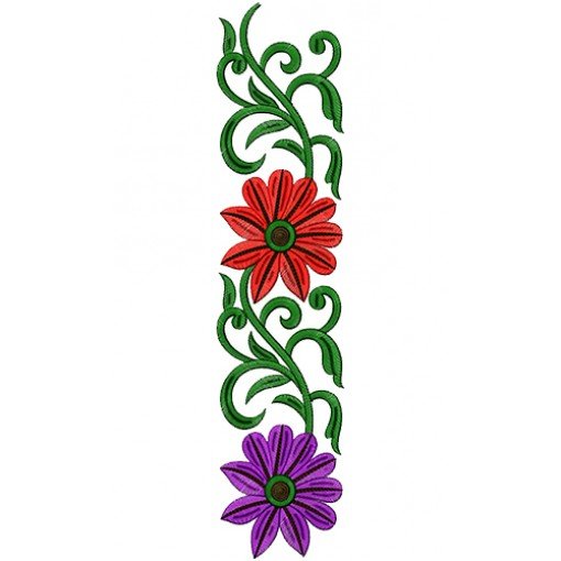 Modern Lace Embroidery Design 14133