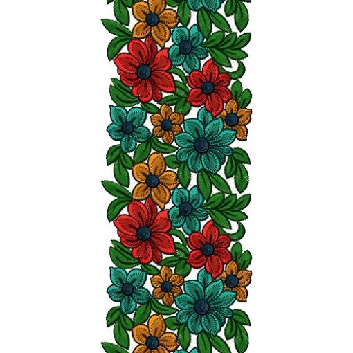Embroidery Lace Design 14281