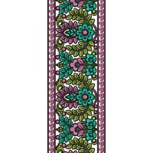 Beautiful Embroidery Lace Design 14288