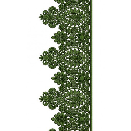 Indian Lace Embroidery Design 14300