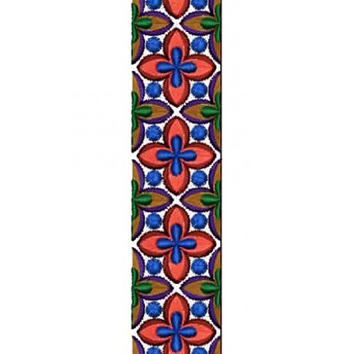 Simple Border Embroidery Designs 14301