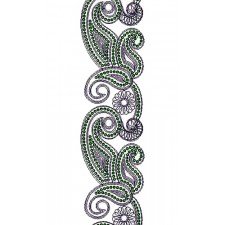 Indian Lace Embroidery Design 14357