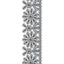 Superb Stylish Sequins Lace 14365