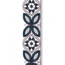 Truely Cording Lace-Border-Brocade Design 14381