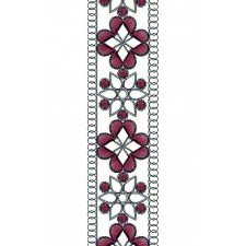 Cording Lace Machine Embroidery Design 14389