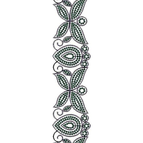 Beautiful Lace Embroidery Design 14395
