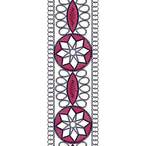 Cording Lace Embroidery Design 14399