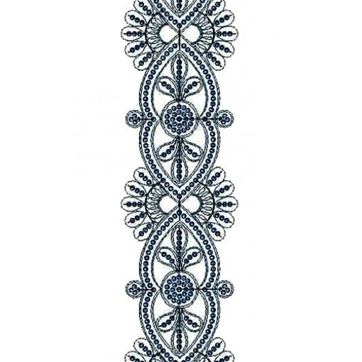 Ivory Cocktail Dresses Lace Embroidery Design 14408