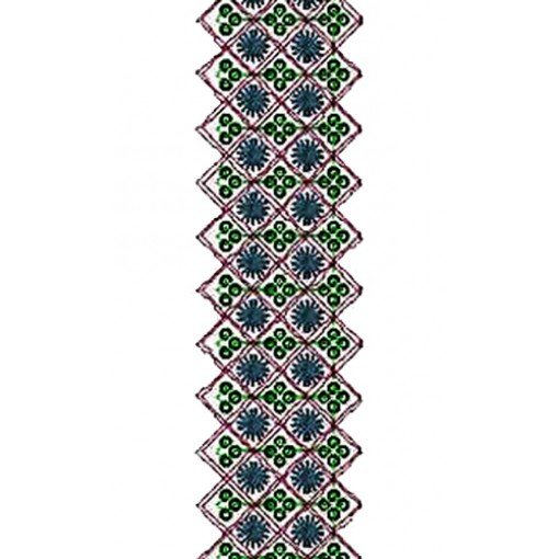 Lace Border Embroidery Design 14415