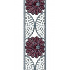 Gorgeous Cording Embroidery Lace Designs For Sarees 14418