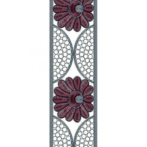 Gorgeous Cording Embroidery Lace Designs For Sarees 14418