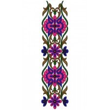 Exclusive Banarsi Lace Embroidery Design 14460