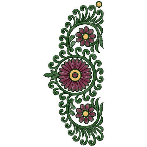 Eid Special Clothing Lace Embroidery Design 14664