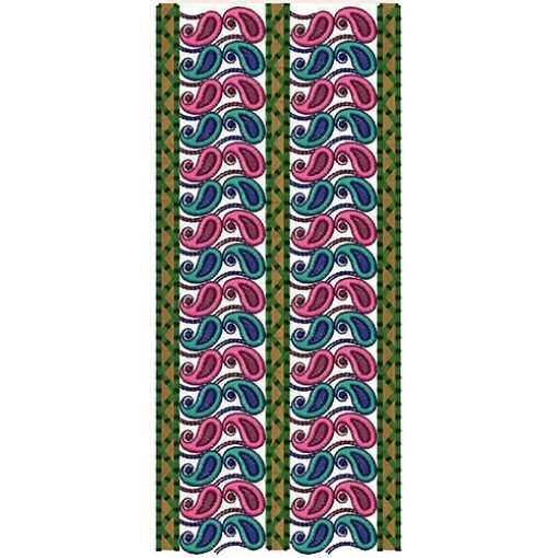 Modern Lace Embroidery Pattern 14716