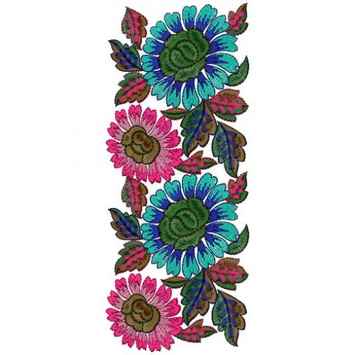 Western Embroidery Design 14723