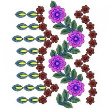 Embroidery Digitizing Border Embroidery Design 14816