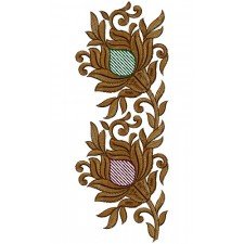 Suit Embroidery Pattern 14905