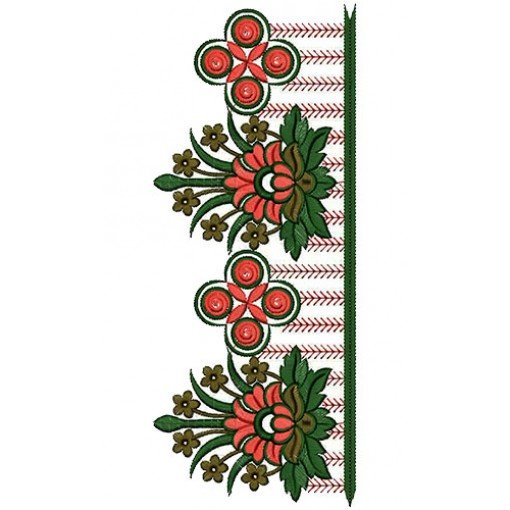 Fancy Embroidery Lace Design 15033