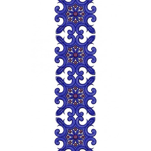 Fancy Lace Embroidery Design 15152