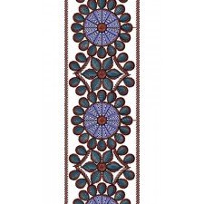 Wedding Saree Lace Embroidery Design 15153