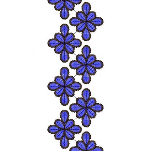Indian Embroidery Lace Design 15158